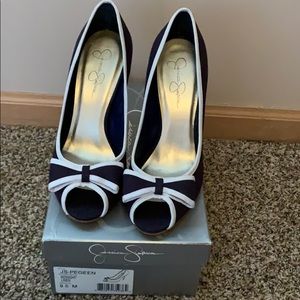 Jessica Simpson Open Toe Pumps